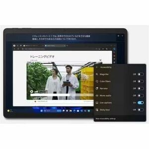 Microsoft Surface Pro 10 Tablet - 13" (330.20 mm) - vPro Technology - 16 GB - 256 GB SSD - Windows 11 Pro - Black - Core U