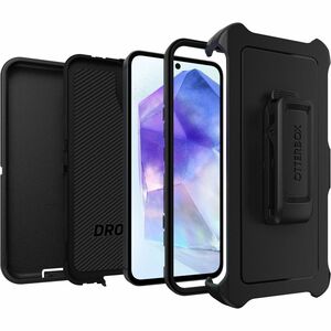 OtterBox Defender Rugoso Estojo de transporte (Revestimento) Samsung Smartphone - Preto - Resistente a quedas, Resistente 
