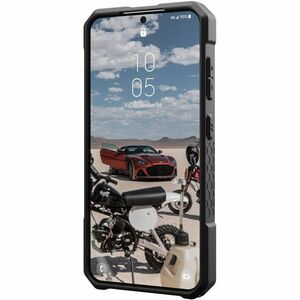 Urban Armor Gear Monarch Rugged Case for Samsung Galaxy S24 Smartphone - Carbon Fiber - Impact Resistant, Anti-slip, Scrat