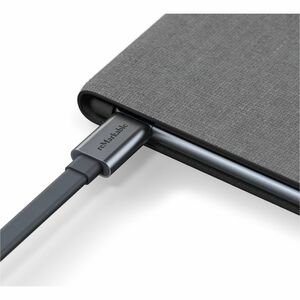 Remarkable Carrying Case (Book Fold) Remarkable Digital Notepad - Gray - Leather, Polymer Weave Body