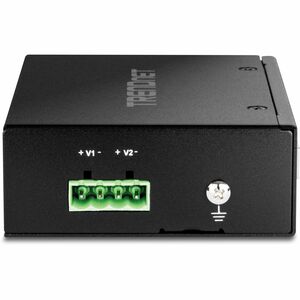 TRENDnet 2-Port Industrial SFP to Gigabit PoE++ Media Converter - Network (RJ-45) - 2x PoE+ (RJ-45) Ports - Gigabit Ethern