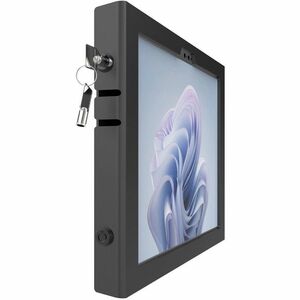 Compulocks Surface Pro 8-9 Apex Enclosure Wall Mount - Sleek metal frame, Quick keyed access, Compatible with VESA 100X100