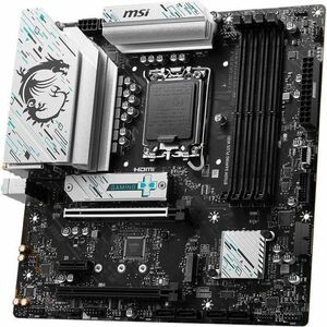 MSI B760M GAMING PLUS WIFI Gaming Desktop Motherboard - Intel B760 Chipset - Socket LGA-1700 - Micro ATX - Core, Pentium G