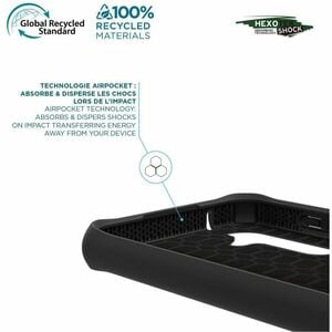 Coque MOBILIS SPECTRUM_R Durci - pour Samsung Galaxy A35 5G Smartphone - Noir - Solide - Résistant aux Bactéries, Résistan