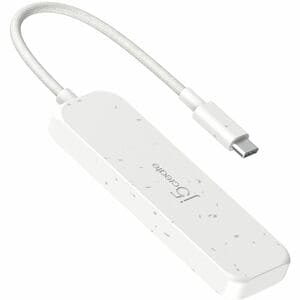 j5create JCH345EW-N USB Hub - USB Type C - 4 Total USB Port(s)
