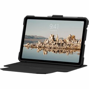 Urban Armor Gear Metropolis SE Rugged Carrying Case (Folio) for 27.7 cm (10.9") Samsung Galaxy Tab S9 FE Tablet - Black - 