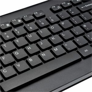 Targus AKM610UK Keyboard & Mouse - QWERTY - English (UK) - USB Wireless RF 2.40 GHz Keyboard - Keyboard/Keypad Color: Blac