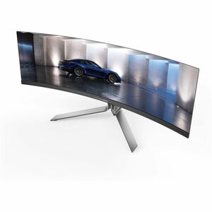 AOC AGON PRO PD49 49" Class Dual Quad HD (DQHD) Ecrã curvo Monitor OLED para jogos - 32:9 - preto texturizado - 124.5 cm (