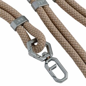 Urban Armor Gear Civilian Adjustable Lanyard - Carabiner Attachment - Dune - Woven, Polyester