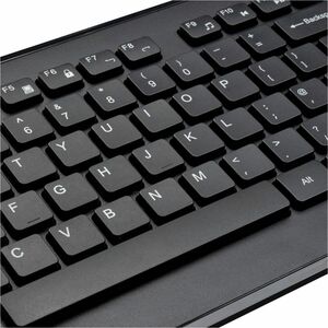 Targus AKM610UK Keyboard & Mouse - QWERTY - English (UK) - USB Wireless RF 2.40 GHz Keyboard - Keyboard/Keypad Color: Blac