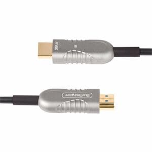 StarTech.com 30ft (9.1m) HDMI 2.1 Hybrid Active Optical Cable (AOC), CMP, Plenum Rated, 8K Ultra High Speed HDMI 2.1/2.0 C