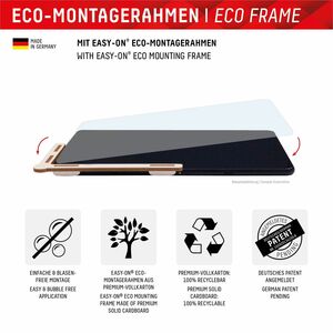 Displex 9H Smart Glass Displayschutz für Samsung Galaxy Tab A9+ - Transparent - 1 - für LCD Tablet - Bruchfest, Kratzfest,
