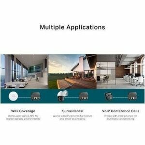 Iniettore PoE+ TP-Link POE260S - 120 V AC, 230 V ca Ingresso - 1 x 2,5 Gigabit Ethernet Porta/e di ingresso - 1 x 2,5 Giga