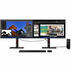 Lenovo ThinkCentre M70q Gen 4 12E3000CSP Desktop Computer - Intel Core i5 13th Gen i5-13400T - 16 GB - 512 GB SSD - Tiny -