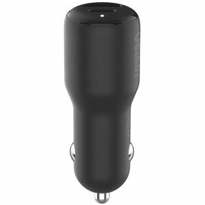 Belkin BoostCharge Dual Car Charger 42W - 12 V DC Input - Black