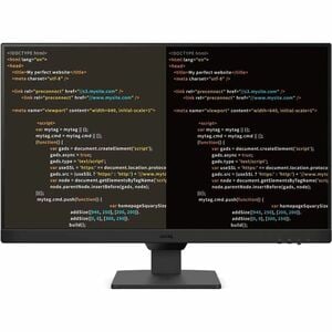 BenQ BL2490 24" IPS FHD 99% sRGB 100Hz LED Monitor - 16:9 - Black - 23.8" Viewable - In-plane Switching (IPS) Technology -