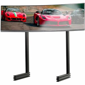 Next Level Racing Elite Freestanding Single Monitor Stand- Black Edition - 21" to 65" Screen Support - TV, Computer Monito