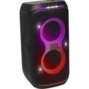 JBL PartyBox Club 120 Portable Bluetooth Speaker System - 160 W RMS - Black - 40 Hz to 20 kHz - Battery Rechargeable - USB