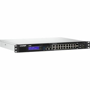 QNAP QGD QGD-1602-C3758-16G 16 Ports Manageable Ethernet Switch - Gigabit Ethernet, 2.5 Gigabit Ethernet, 5 Gigabit Ethern