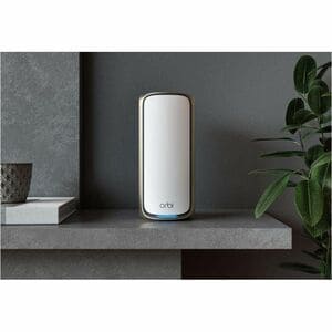 Netgear Orbi RBE973S Wi-Fi 7 IEEE 802.11be Ethernet Drahtlos Router - Quadband - 2,40 GHz ISM-Band - 6 GHz UNII-Band - 12 