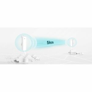 TP-Link EAP215-Bridge KIT Singleband Wi-Fi 7 IEEE 802.11 a/b/g/n/ac/ax/be 867 Mbit/s Wireless Bridge - Innen/Außen - 5 GHz