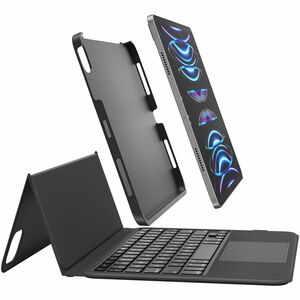 Belkin Everyday Tastatur/Cover für 27,7 cm (10,9 Zoll) bis 27,9 cm (11 Zoll) Apple iPad Air, iPad Pro Tablet