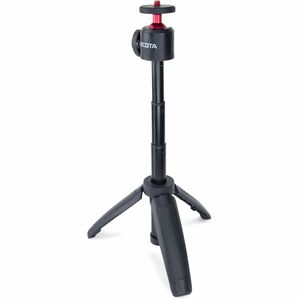 Dicota Stativ - 147 mm bis 245 mm Höhe - Plastik - Schwarz