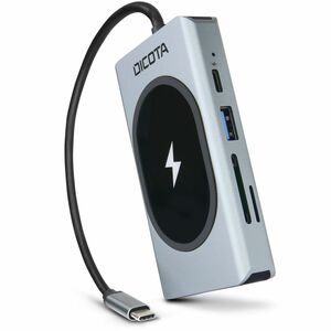 Dicota USB-Typ C Docking Station für Mikrofon, Kopfhörer, Tablet-PC, Desktop-PC, Monitor, Notebook - Ladefunktion - Speich