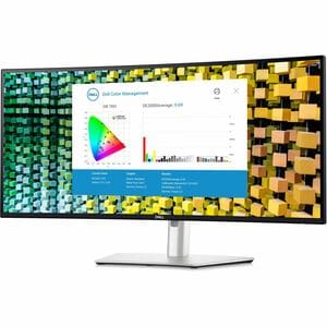 Dell UltraSharp U3425WE 34" Class UW-QHD Curved Screen LED Monitor - 21:9 - Black, Silver - 86.6 cm (34.1") Viewable - In-