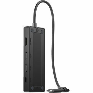 HP USB-C Travel Hub G3 (86S97AA) - for Notebook/Monitor - Charging Capability - 90 W - Rugged - USB Type C - 1 Displays Su