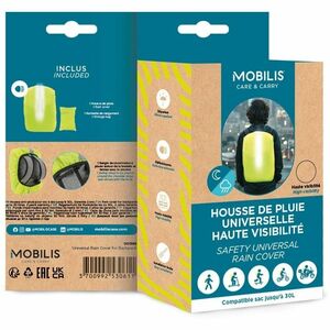 Couverture Etanche MOBILIS - Supports Sac à dos, Motocyclette - Imperméable, Réssistant à la pluie, Résistant à la Neige, 