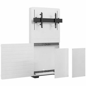 HAGOR CON-Line Lift für Display - Weiß, Schwarz - Querformat - Höhenverstellbar - Bildschirmgröße: 190,5 cm bis 248,9 cm (