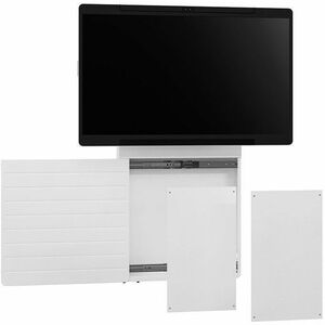 HAGOR CON-Line Höhenverstellbar Collaboration-Display-Ständer - Bildschirmgröße: Bis zu 190,5 cm (75 Zoll) - Boden, Wandmo