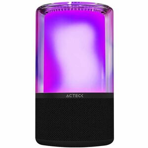 Bocina Portatil de ambientación Glee Pure AP70 Bluetooth 5.2 + 40W + Alimentación Tipo-C- Iluminacion de Efectos Batería R