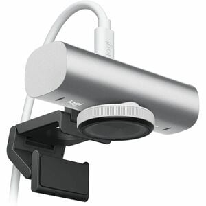 Logitech Master Webcam - 8.5 Megapixel - 30 fps - Pale Gray - USB - 4K - 3840 x 2160 Video - STARVIS Sensor - Auto-focus -