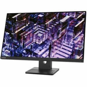 Lenovo ThinkVision E24q-30 24.0" (61.0 cm) Class WQHD LED Monitor - 16:9 - Raven Black - 23.8" (60.5 cm) Viewable - In-pla