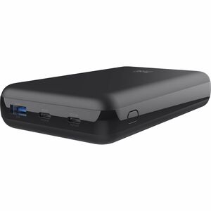 Trust Laro Stromspeicher - Schwarz - für Notebook, Smartphone, Tablet, Action-Kamera, MacBook, Spielkonsole - 1 x Typ-C 65
