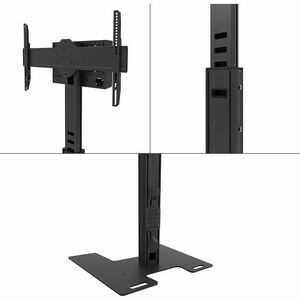 Neomounts MOVE Height Adjustable Display Stand - 94 cm (37") to 190.5 cm (75") Screen Support - 70 kg Load Capacity - 178.