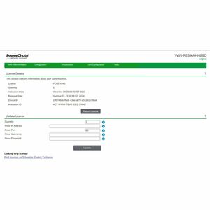 DIGITAL LICENSE POWERCHUTE NETWORK SHUTDOWN FOR VIRTUALIZATION AND HCI 5 YEAR LICENSE