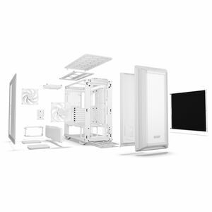 be quiet! Dark Base 701 Computergehäuse - EATX, ATX, Micro ATX, Mini ITX Motherboard Supported - Midi-Tower - Geflecht, Ge