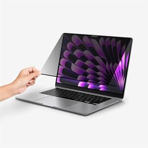 Spigen Safe View Film Privacy Screen Filter for 15" MacBook Air - For 38.1 cm (15") LCD MacBook Air
