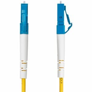 StarTech.com SPSMLCSC-OS2-2M. Kabellänge: 2 m, Lichtleitertyp: OS2, Anschluss 1: LC, Anschluss 2: SC, Lochdurchmesser: 9 µm