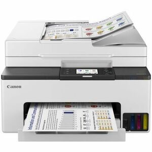 Canon MAXIFY GX2050 Wired & Wireless Inkjet Multifunction Printer - Colour - Black, White - Copier/Fax/Printer/Scanner - 6