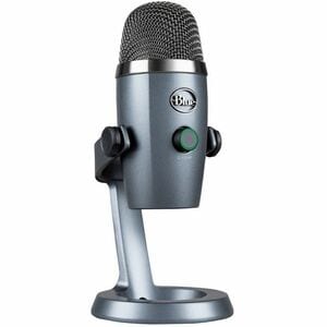 Blue Yeti Nano Wired Condenser Microphone for Broadcasting, Podcasting, Live Streaming, Zoom Room, Recording - Shadow Grey