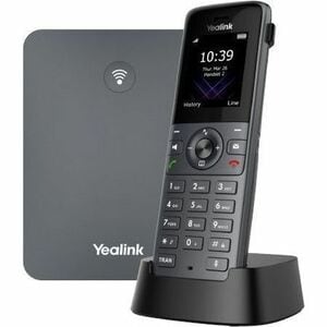 Yealink W74H Handset - Space Gray - Cordless - Bluetooth - 100 Phone Book/Directory Memory - 4.6 cm (1.8") Screen Size - A