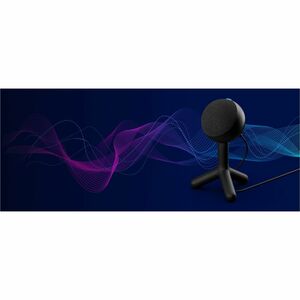 Logitech G Yeti Orb Wired Condenser Microphone for Gaming, Live Streaming - 2 m - 70 Hz to 20 kHz - Cardioid - Desktop, St