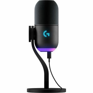 Logitech G Yeti GX Wired Dynamic Microphone for Gaming, Live Streaming, Broadcasting, Stage - 60 Hz to 18.50 kHz - Super-c