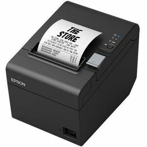 Epson TM-T20III (011CS) POS System Thermal Transfer Printer - Receipt Print - USB - Serial - EU - Black - 250 mm/s Mono - 