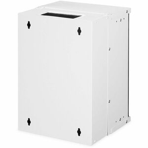 Digitus SOHO PRO 9U Wandmontierbar Geschlossener Schrank Rackschrank für Networking - Hellgrau - Glas, Stahl, Blech - 30 k