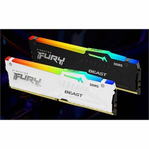 Kingston FURY Beast RAM-Modul - 64 GB (2 x 32GB) - RGB - DDR5-6000/PC5-48000 DDR5 SDRAM - 6000 MHz Dual-rank Speicher - CL
